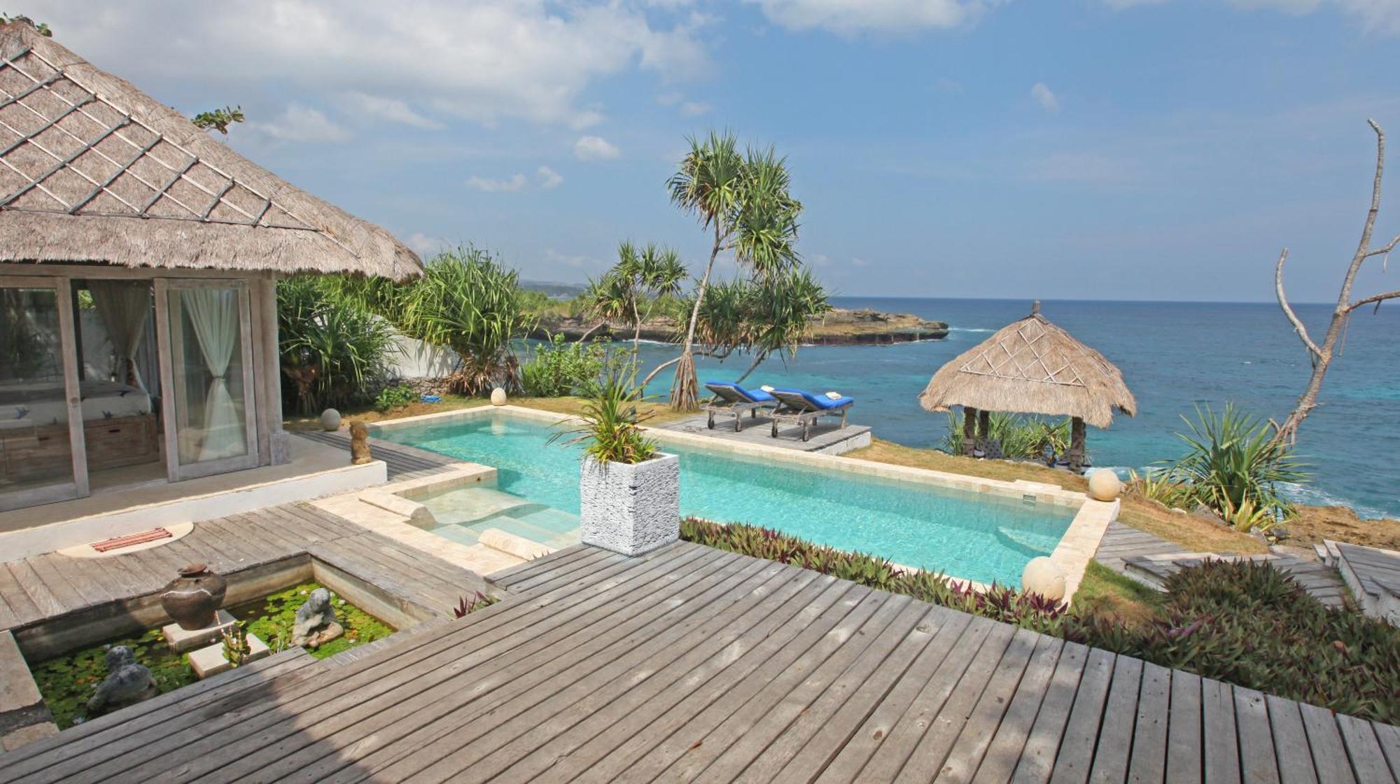 Villa Lumba Lumba - Oceanfront & Spectacular View! Lembongan Buitenkant foto