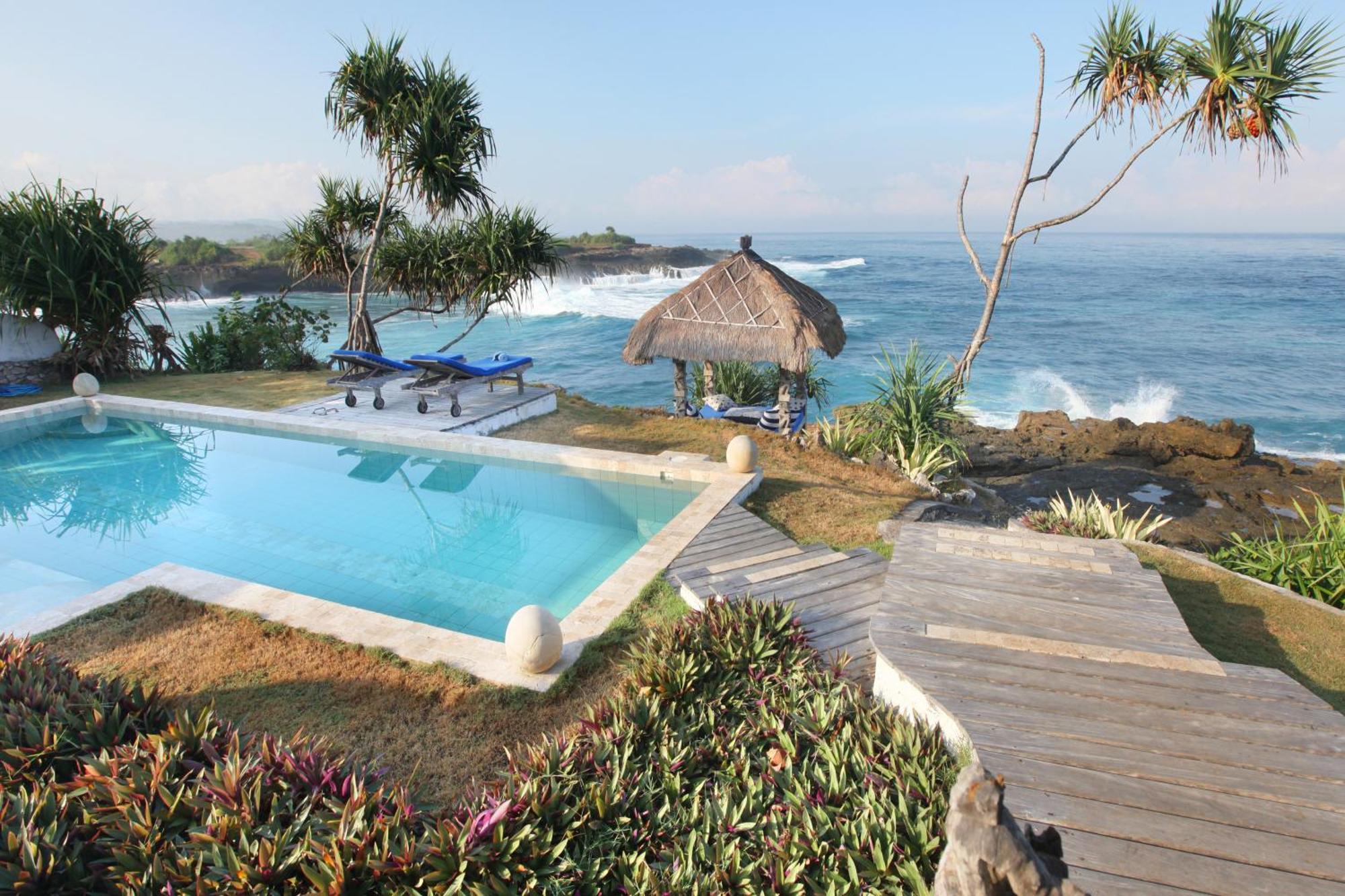 Villa Lumba Lumba - Oceanfront & Spectacular View! Lembongan Buitenkant foto